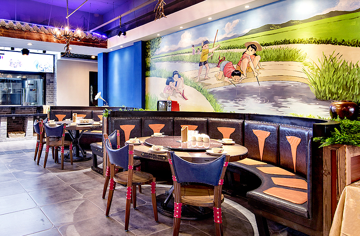 餐廳裝修——將復(fù)古懷舊演繹到極致(圖9) 餐廳裝修——將復(fù)古懷舊演繹到極致(圖9)