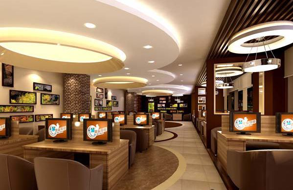 網(wǎng)吧裝修小技巧，教你三招花最少的錢達到最好(圖1)