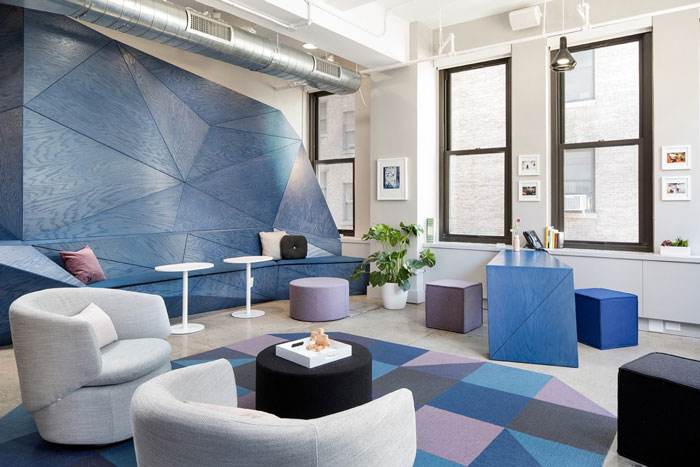 辦公室接待區(qū)裝修小技巧，打造人性化辦公空間(圖2)