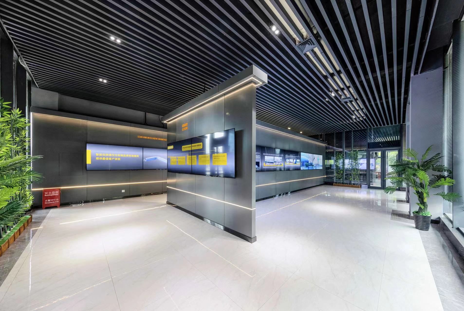 【案例賞析】簡到極致，自帶高級感的展廳設(shè)計！(圖9)