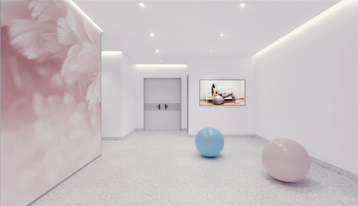 【醫(yī)院案例】婦產(chǎn)醫(yī)院這樣設(shè)計，簡而不失其華！(圖1)