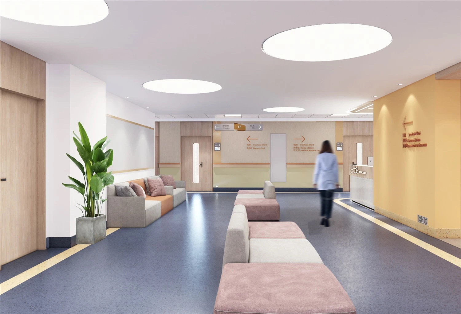 【醫(yī)院案例】婦產(chǎn)醫(yī)院這樣設(shè)計，簡而不失其華！(圖11)