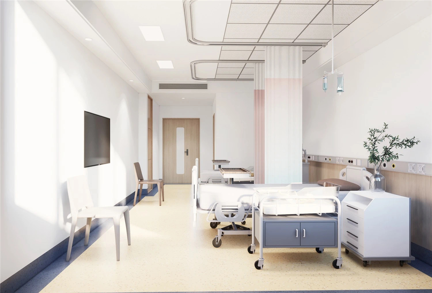 【醫(yī)院案例】婦產(chǎn)醫(yī)院這樣設(shè)計，簡而不失其華！(圖5)