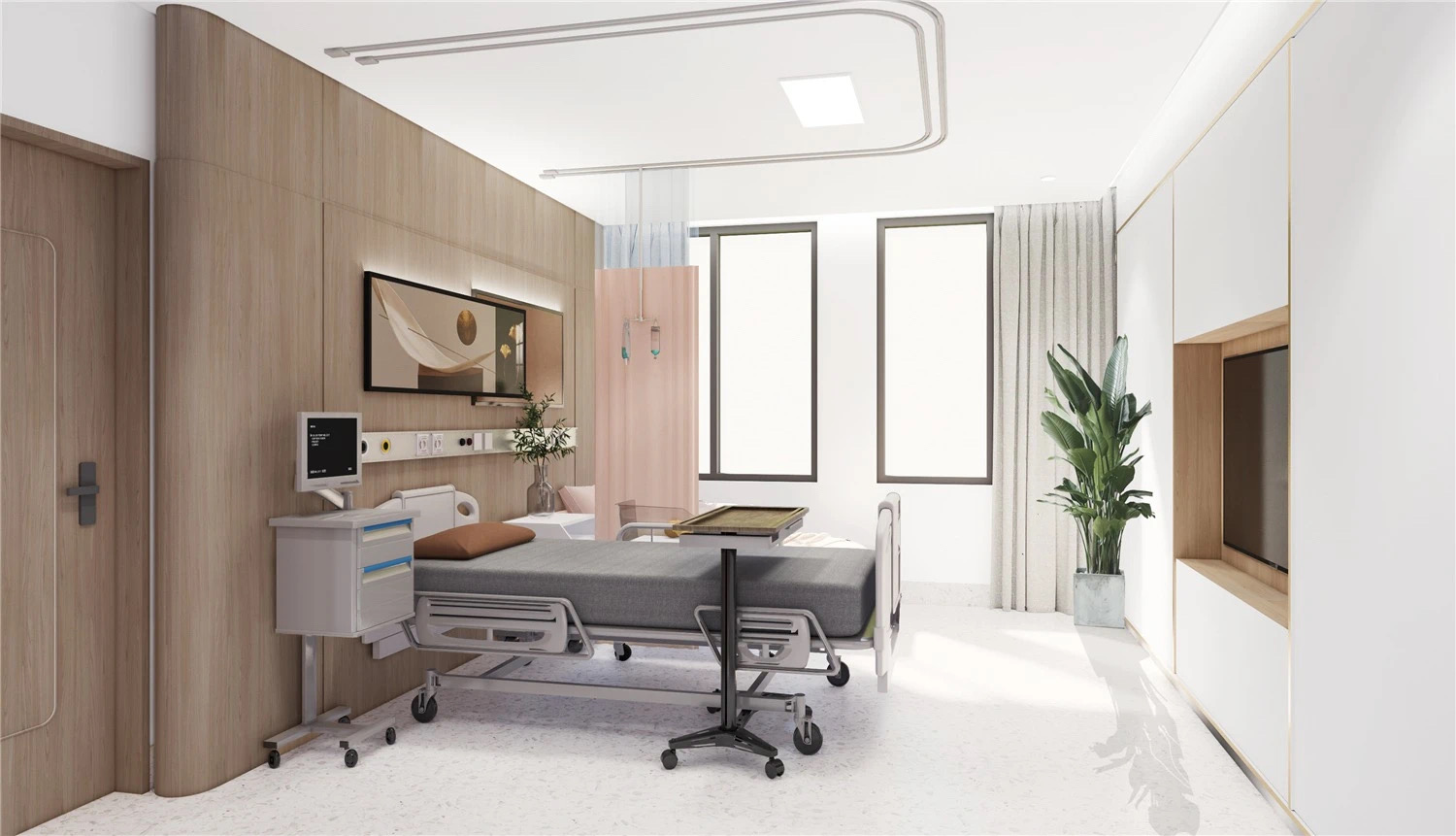 【醫(yī)院案例】婦產(chǎn)醫(yī)院這樣設(shè)計，簡而不失其華！(圖8)