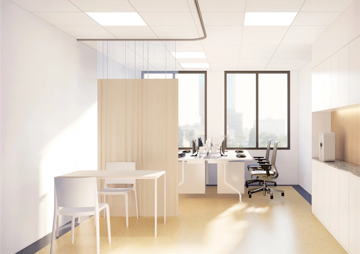 【醫(yī)院案例】婦產(chǎn)醫(yī)院這樣設(shè)計，簡而不失其華！(圖18)