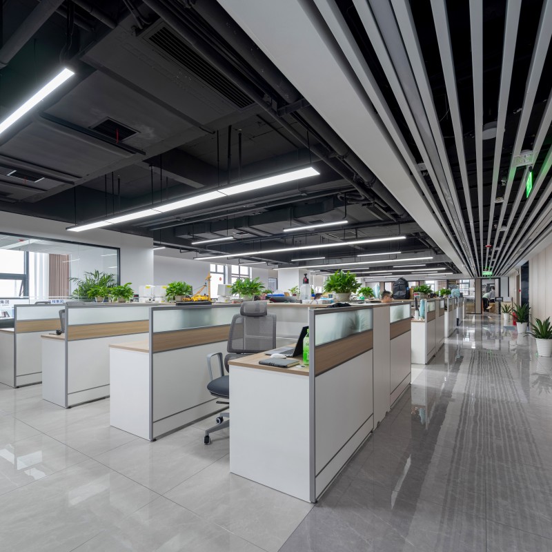 【完工案例】三相電力8000+㎡辦公室裝修項(xiàng)目圓滿交付并投入使用(圖22)