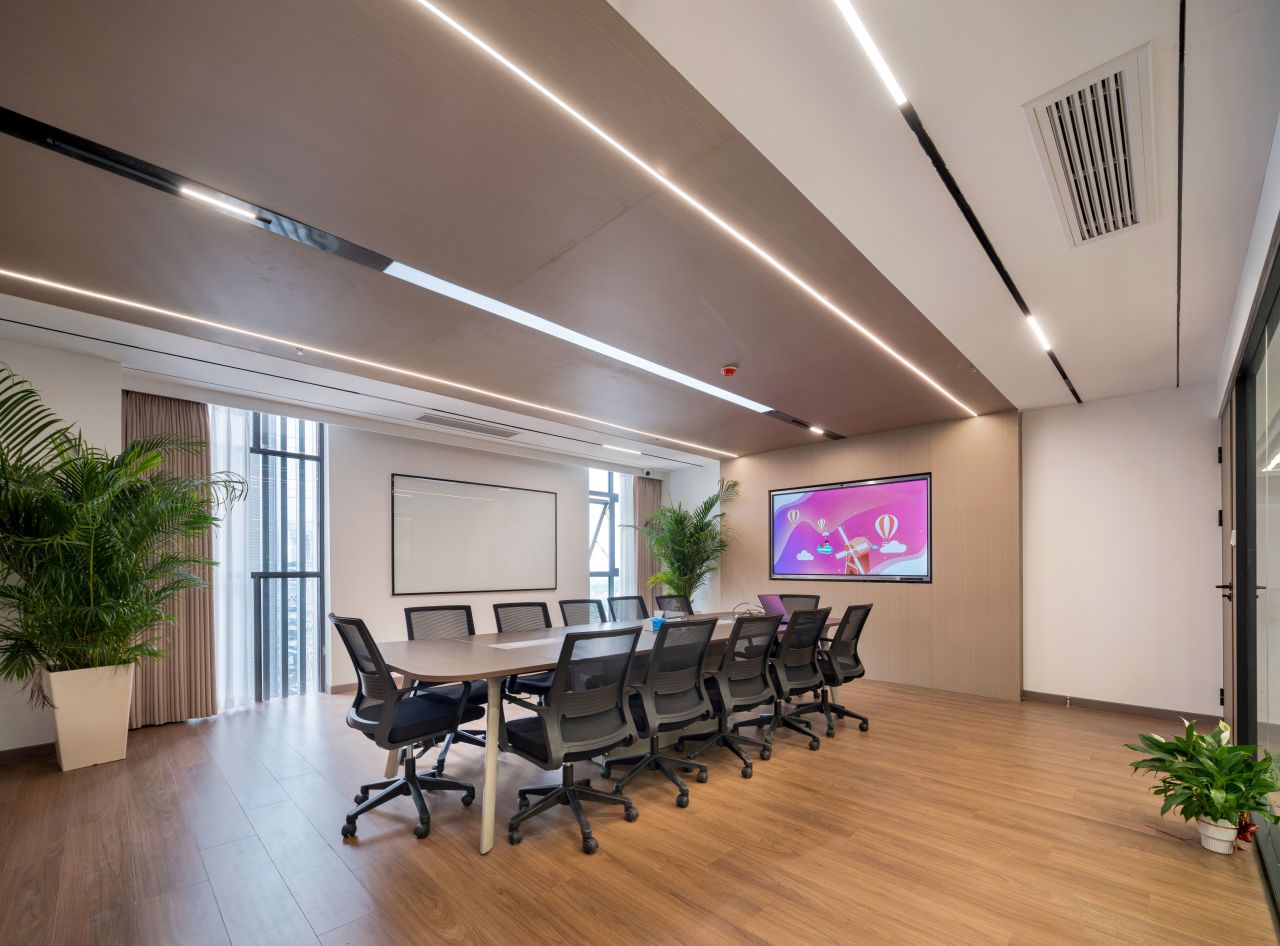 【完工案例】三相電力8000+㎡辦公室裝修項(xiàng)目圓滿交付并投入使用(圖31) 【完工案例】三相電力8000+㎡辦公室裝修項(xiàng)目圓滿交付并投入使用(圖31)