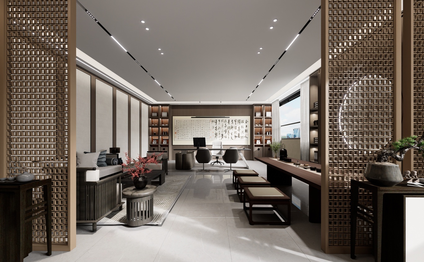 【設(shè)計(jì)案例】普照國康醫(yī)藥辦公室項(xiàng)目概念設(shè)計(jì)——以空間敘事，筑品牌基因(圖38)